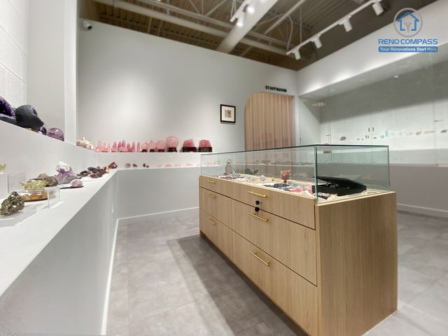 Markham Crystal shop Renovation