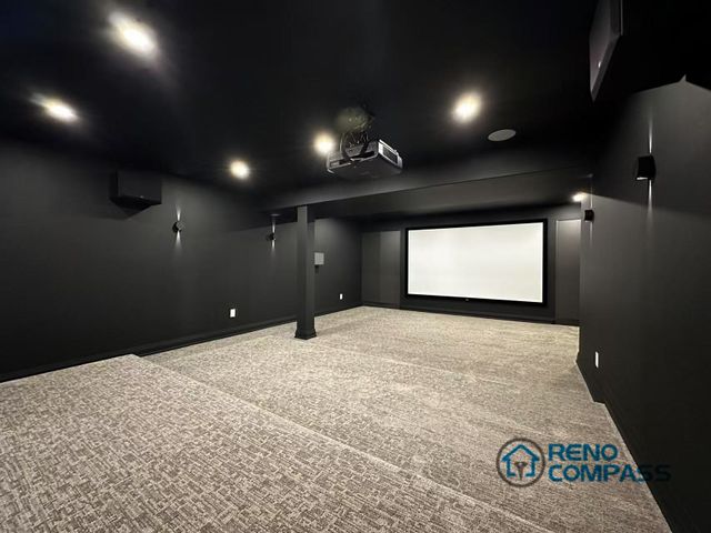 Toronto Basement Home Theater